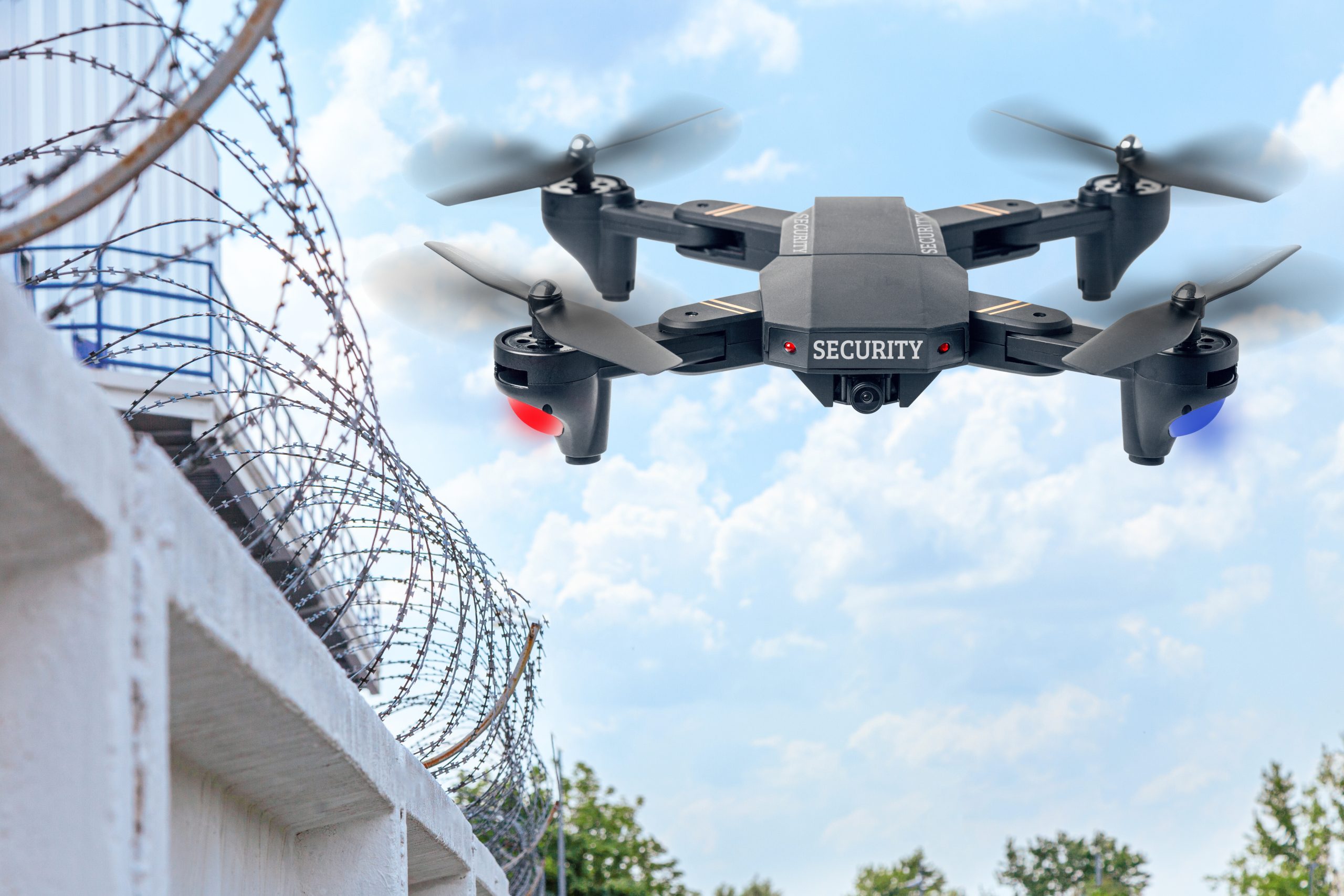 Patrol security surveillance drone
